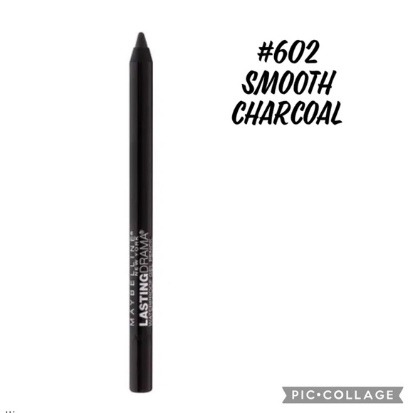 Maybelline Other - Maybelline Lasting Drama waterproof Gel Pencil Chacoal 602